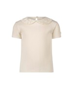 Le Chic Le Chic NARLY summer cableknit T-shirt C312-5408 Oatmeal Elite