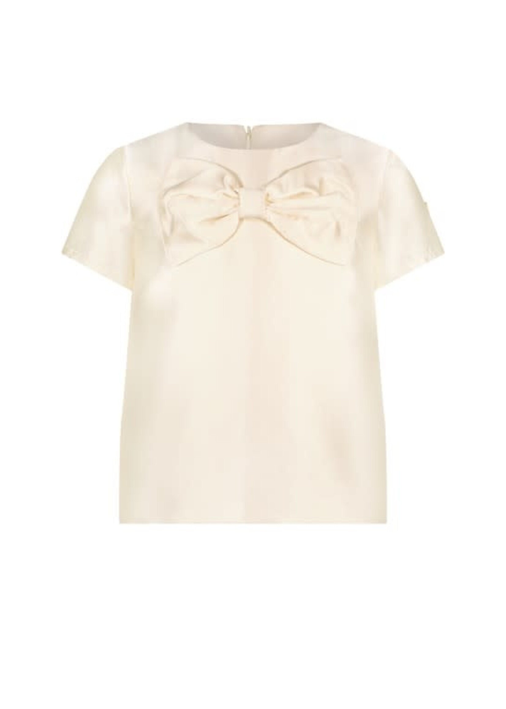 Le Chic Le Chic EAST crêpe big bow blouse C312-5105 Pearled Ivory