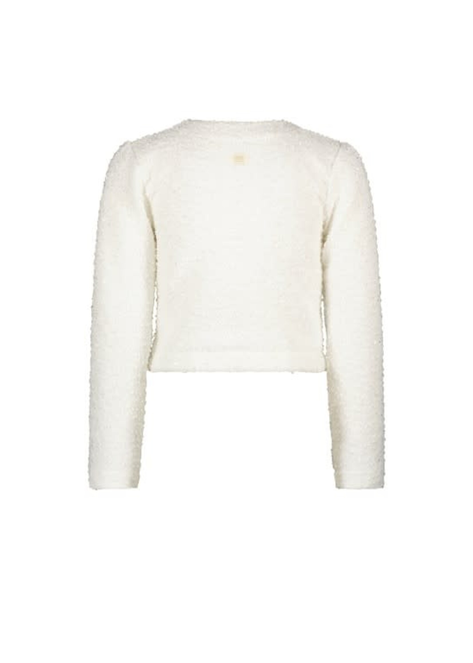 Le Chic Le Chic AMSY glitter-knit jacket C312-5115 Off White