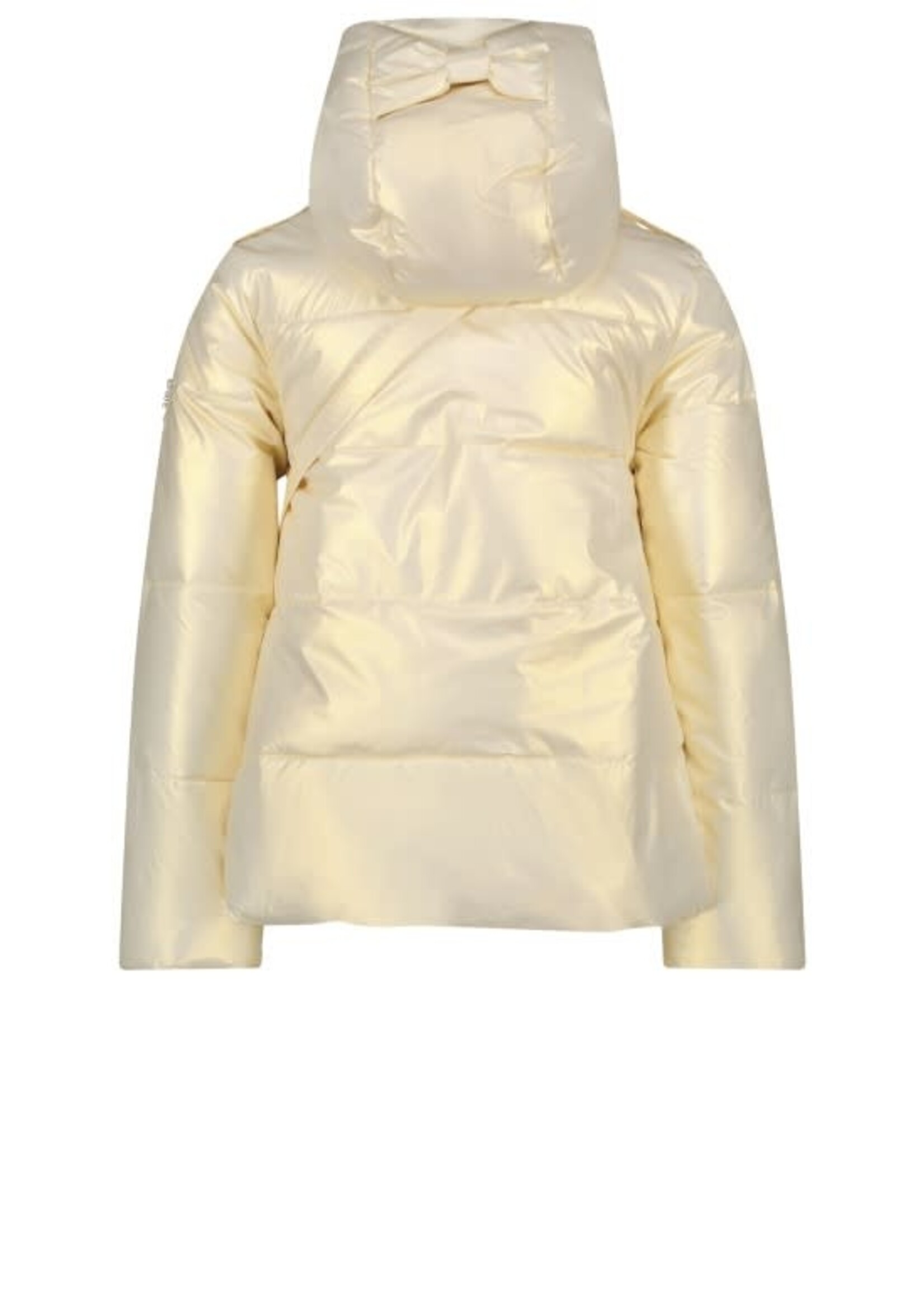 Le Chic Le Chic BABSHA metal-look summer coat C312-5200 Pearled Ivory