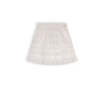 Nobell Nobell NoBell' Niuri girls embroidered cotton skirt Q312-3702 Snow White