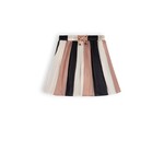 NoNo NoNo NONO Nena girls plissee stripe skirt N312-5706 Light Gold