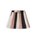 NoNo NoNo NONO Nena girls plissee stripe skirt N312-5706 Light Gold