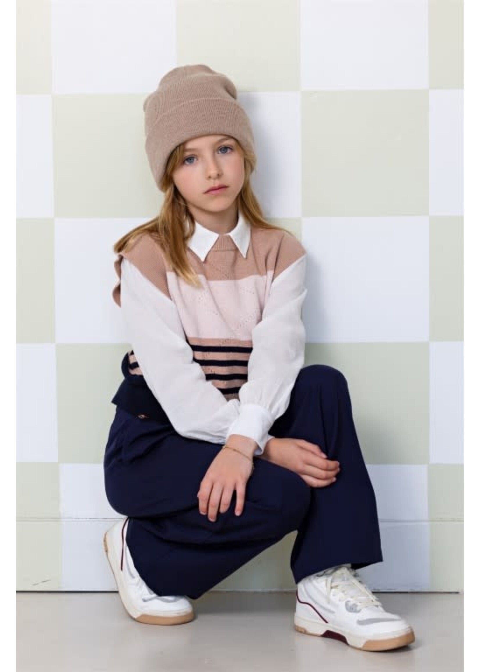 NoNo NoNo NONO Kency girls knitted spencer navy N312-5307 Navy Blazer