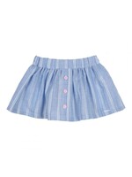 GYMP GYMP Skirt Gwenny Light Blue - White 430-4315-10