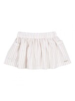 GYMP GYMP Skirt Kaja Beige - White 430-4388-10