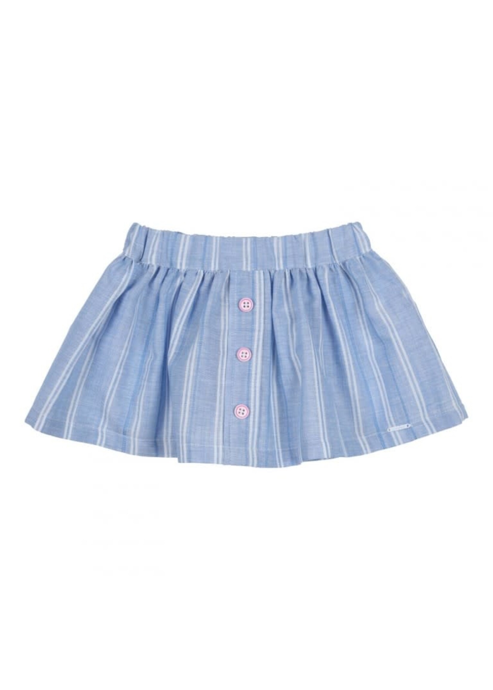 GYMP GYMP Skirt Gwenny Light Blue - White 430-4315-10