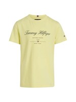 Tommy Hilfiger Tommy Hilfiger TOMMY SCRIPT TEE S/S, ZIN KB0KB08803ZIN Yellow Tulip