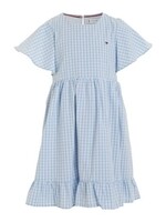 Tommy Hilfiger Tommy Hilfiger GINGHAM DRESS, 0MZ KG0KG079370MZ Breezy Blue Check