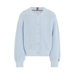 Tommy Hilfiger Tommy Hilfiger CROCHET  CARDIGAN, C1O KG0KG07979C1O Breezy Blue