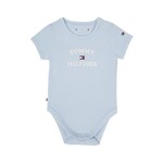 Tommy Hilfiger Tommy Hilfiger BABY TH LOGO BODY S/, C1O KN0KN01815C1O Breezy Blue