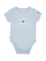 Tommy Hilfiger Tommy Hilfiger BABY TH LOGO BODY S/, C1O KN0KN01815C1O Breezy Blue