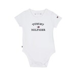 Tommy Hilfiger Tommy Hilfiger BABY TH LOGO BODY S/, YBR KN0KN01815YBR White