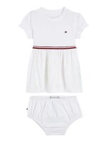 Tommy Hilfiger Tommy Hilfiger BABY BRODERIE COMBI, YBR KN0KN01801YBR White