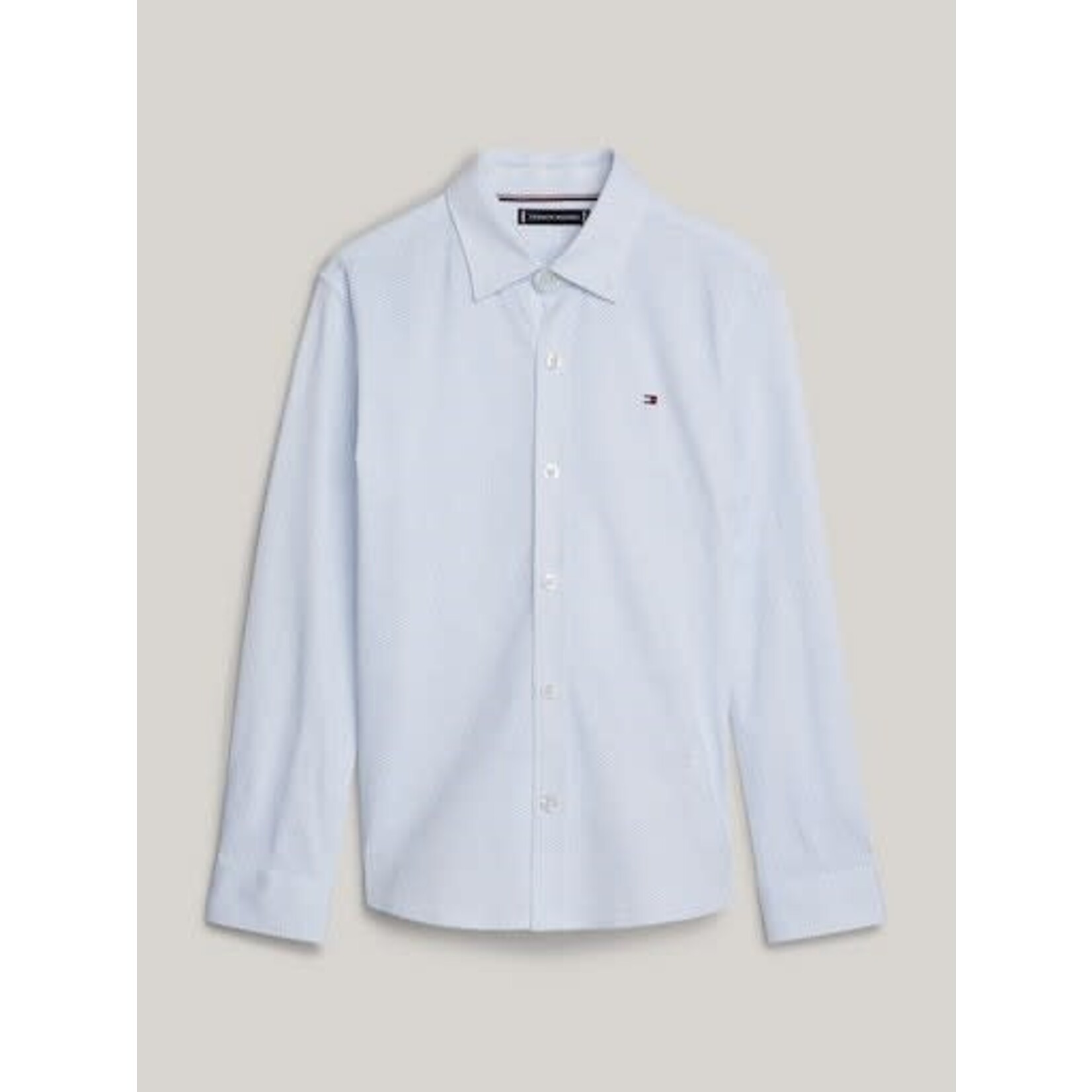 Tommy Hilfiger Tommy Hilfiger MINI PRINT SHIRT L/S, 0K4 KB0KB089850K4 White Base/ Blue Speill Print