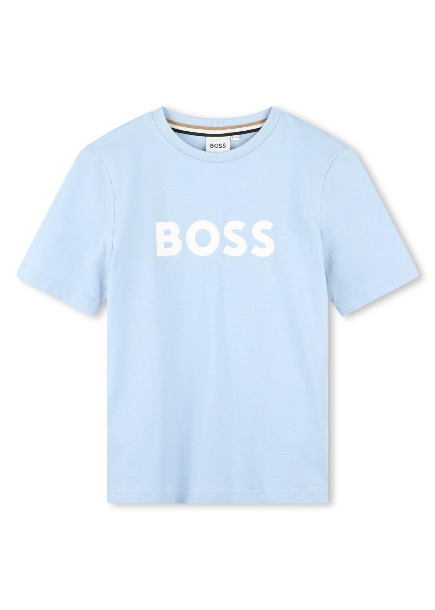 Boss Boss T-SHIRT KORTE MOUWEN J50601 LICHT BLAUW