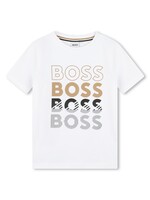 Boss Boss T-SHIRT KORTE MOUWEN J50775 WIT