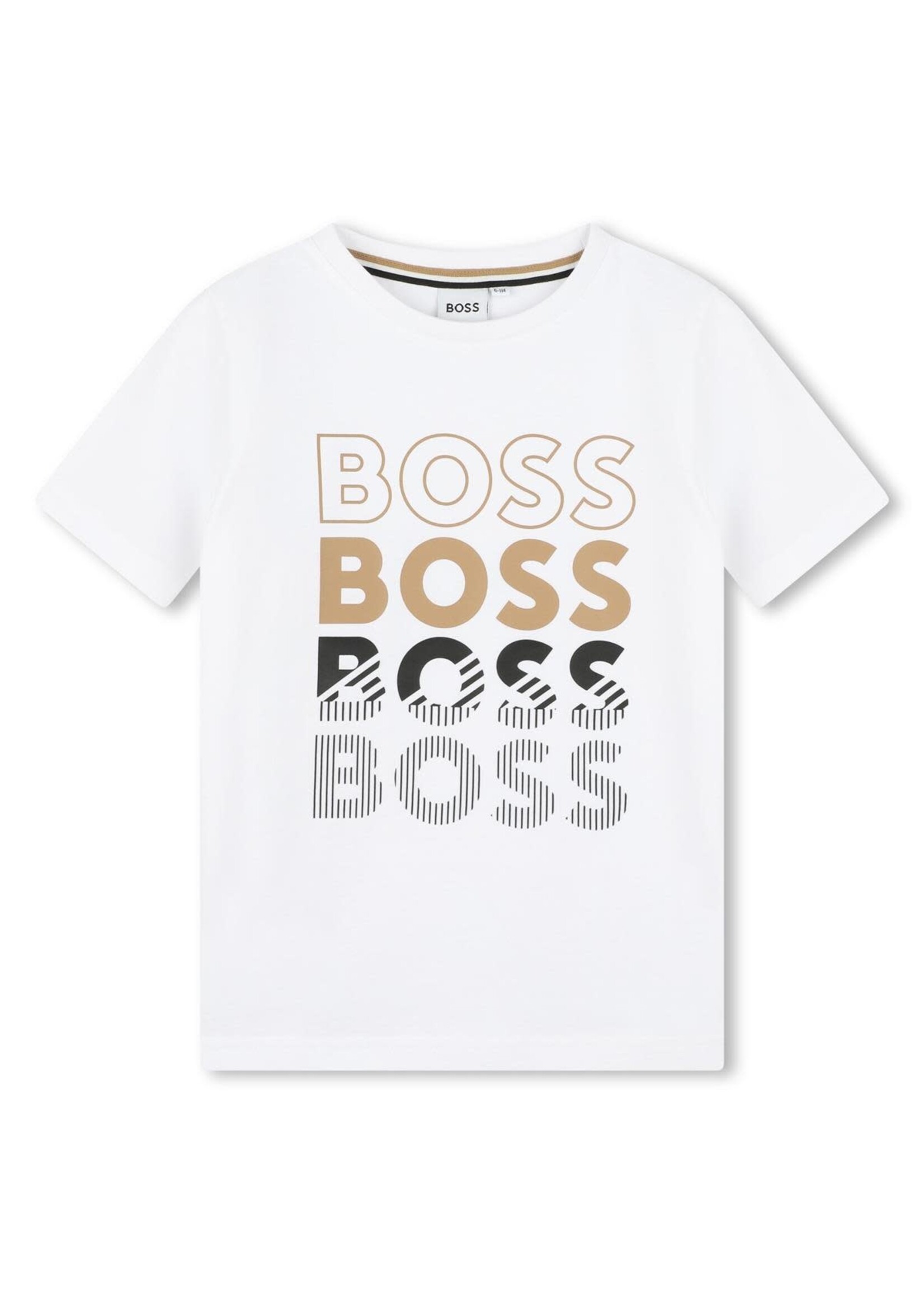 Boss Boss T-SHIRT KORTE MOUWEN J50775 WIT