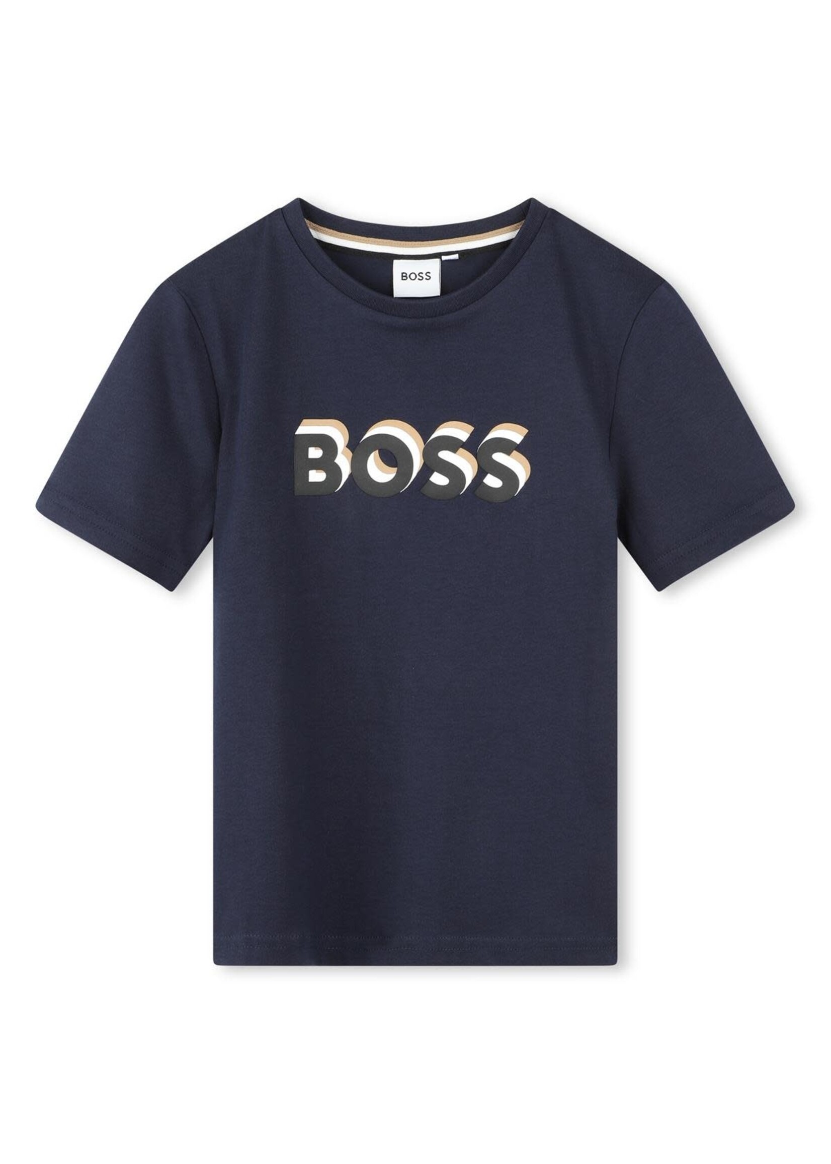 Boss Boss T-SHIRT KORTE MOUWEN J50723 MARINE