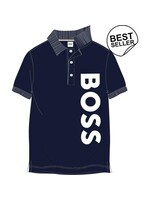 Boss Boss POLO MET KORTE MOUWEN J50703 MARINE