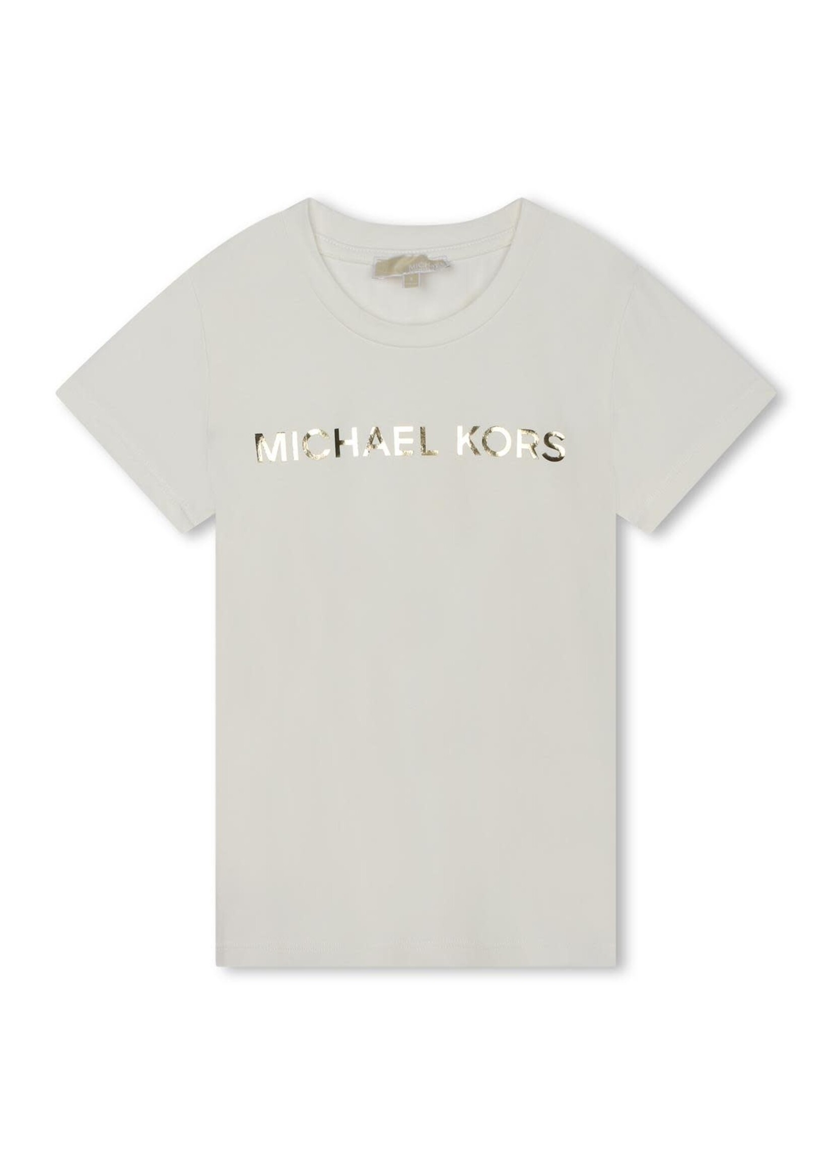 Michael Kors Michael Kors T-SHIRT KORTE MOUWEN R30002 GEBROKEN WIT