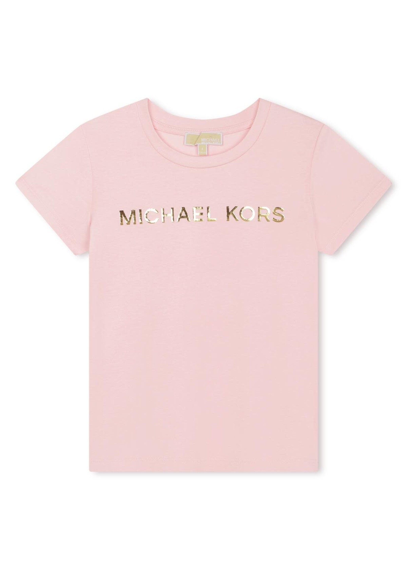 Michael Kors Michael Kors T-SHIRT KORTE MOUWEN R30002 LICHT ROZE