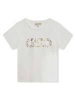 Michael Kors Michael Kors T-SHIRT KORTE MOUWEN R30005 GEBROKEN WIT