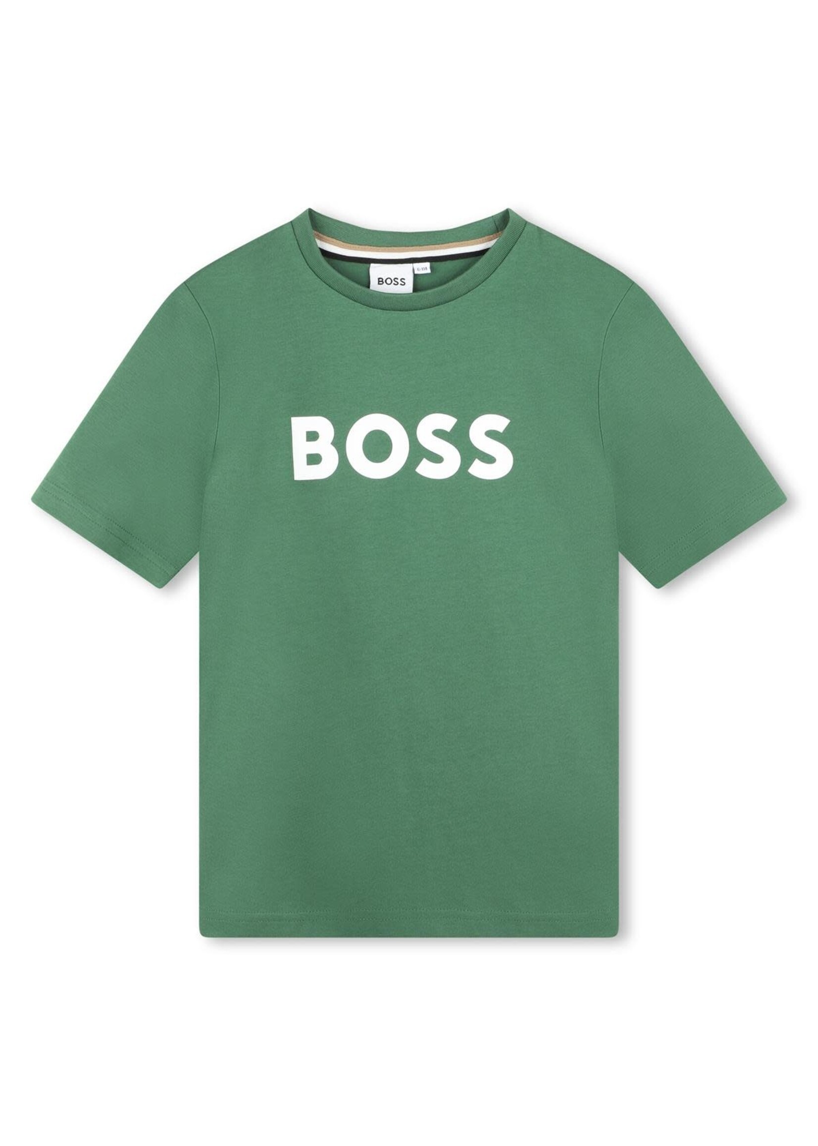 Boss Boss T-SHIRT KORTE MOUWEN J50718 KAKI
