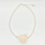 Rian Rian Parel ketting  met pon poen