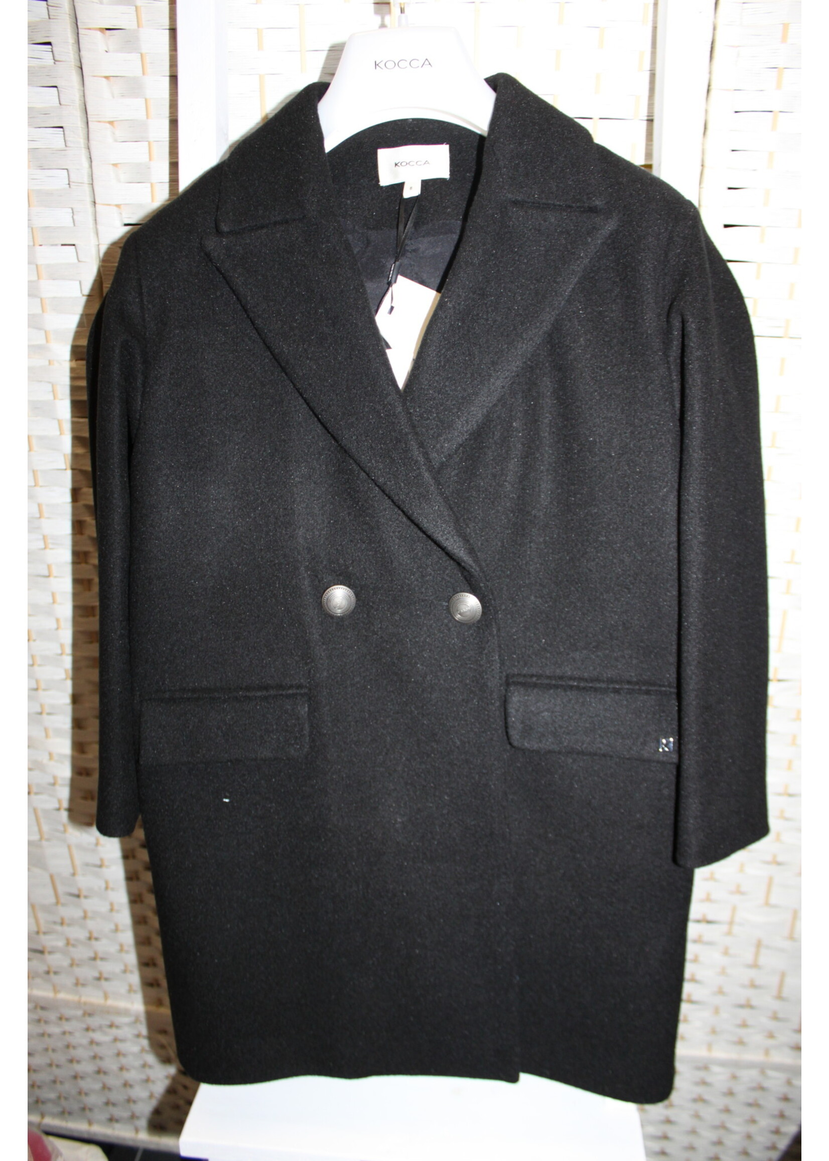 Kocca Kocca COAT BLACKNADRA 00016