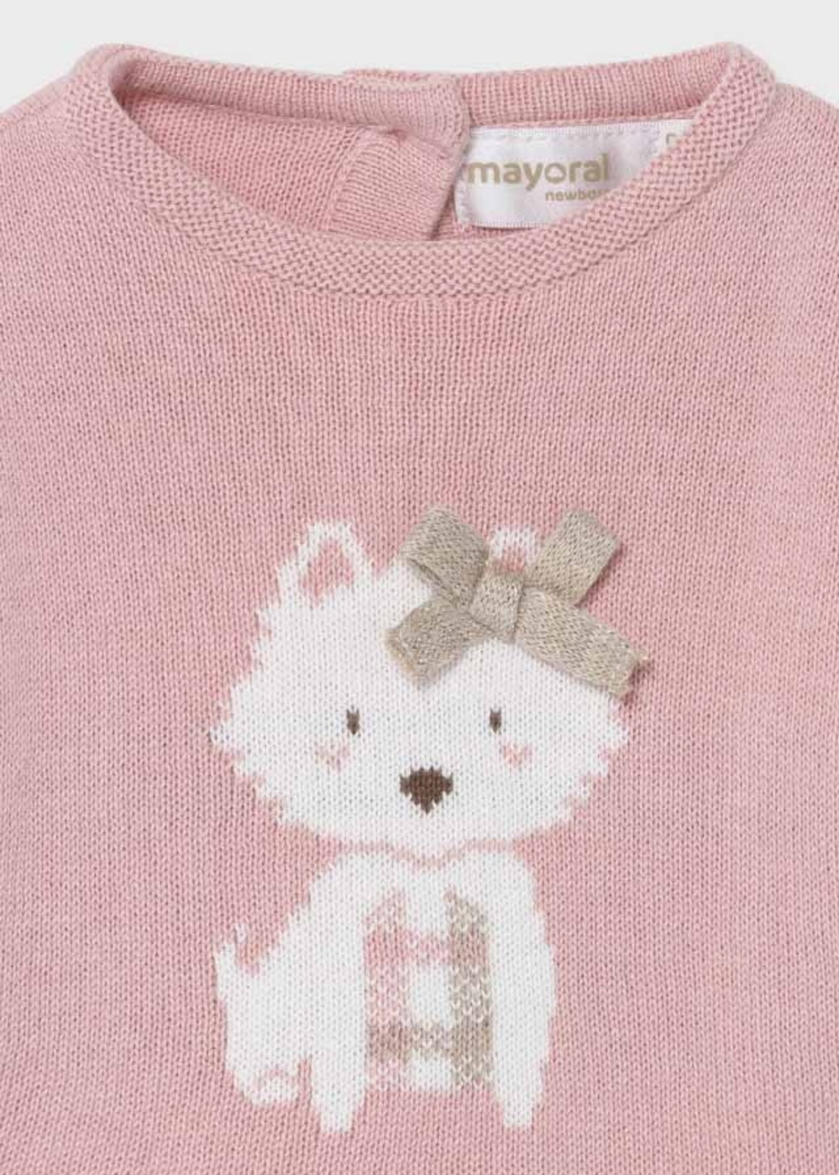 Mayoral Mayoral Bloomer & jumper set Wild Rose - 21 02224