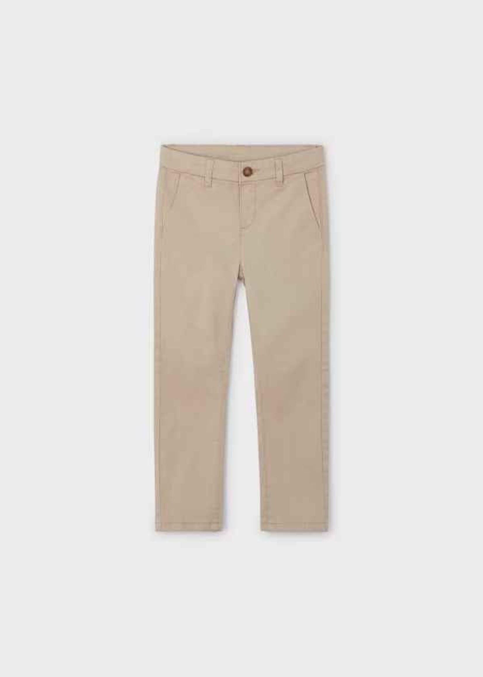 Mayoral Mayoral Twill basic trousers Sesame - 24 00512