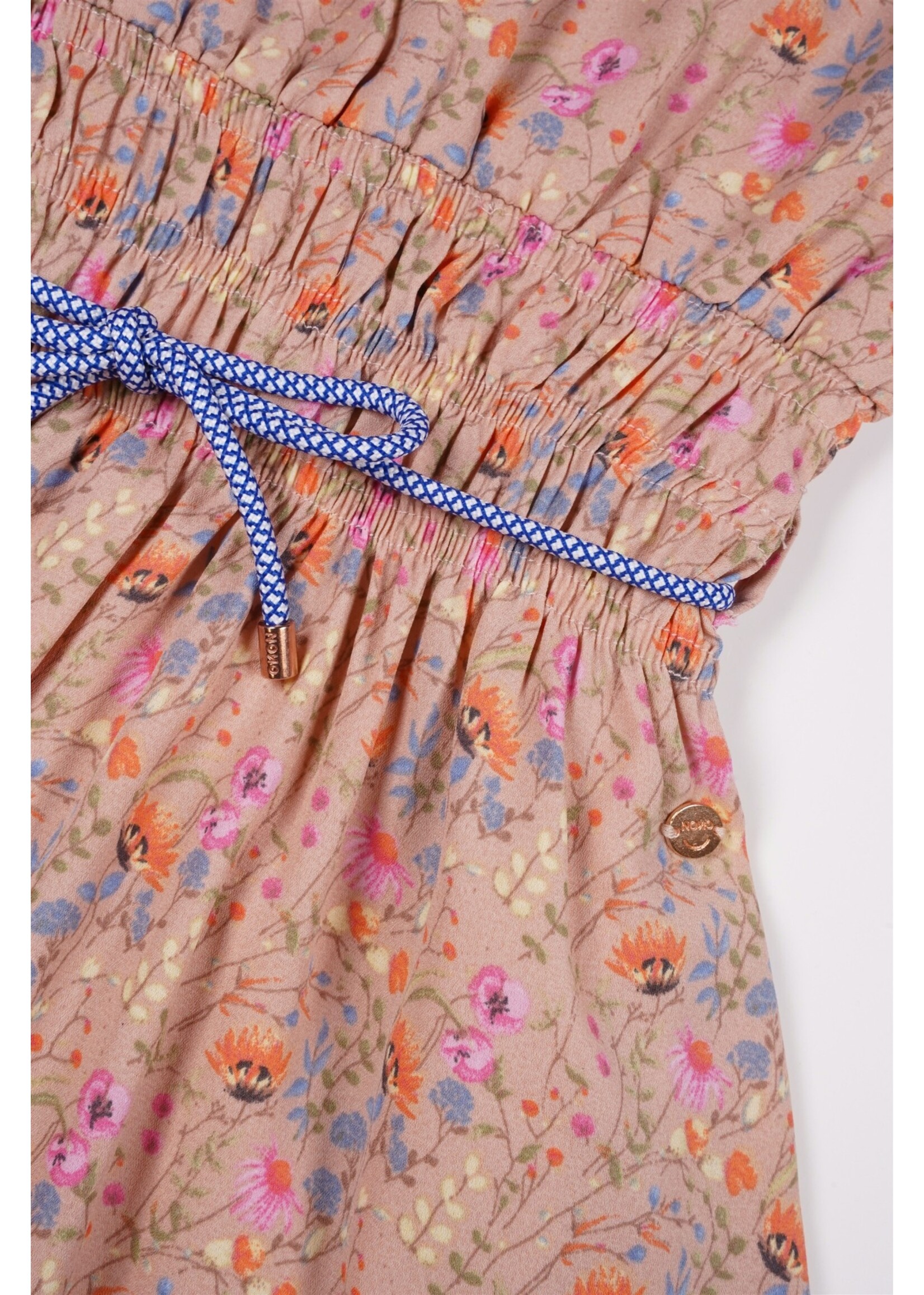 NoNo NoNo Mamai Wild Flower dress N402-5807 Sand Blush