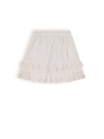 NoNo NoNo Niu embroidered Skirt N402-5704 Pearled Ivory