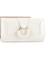 Tasje off white met een verstelbare en afneembare schouderband.