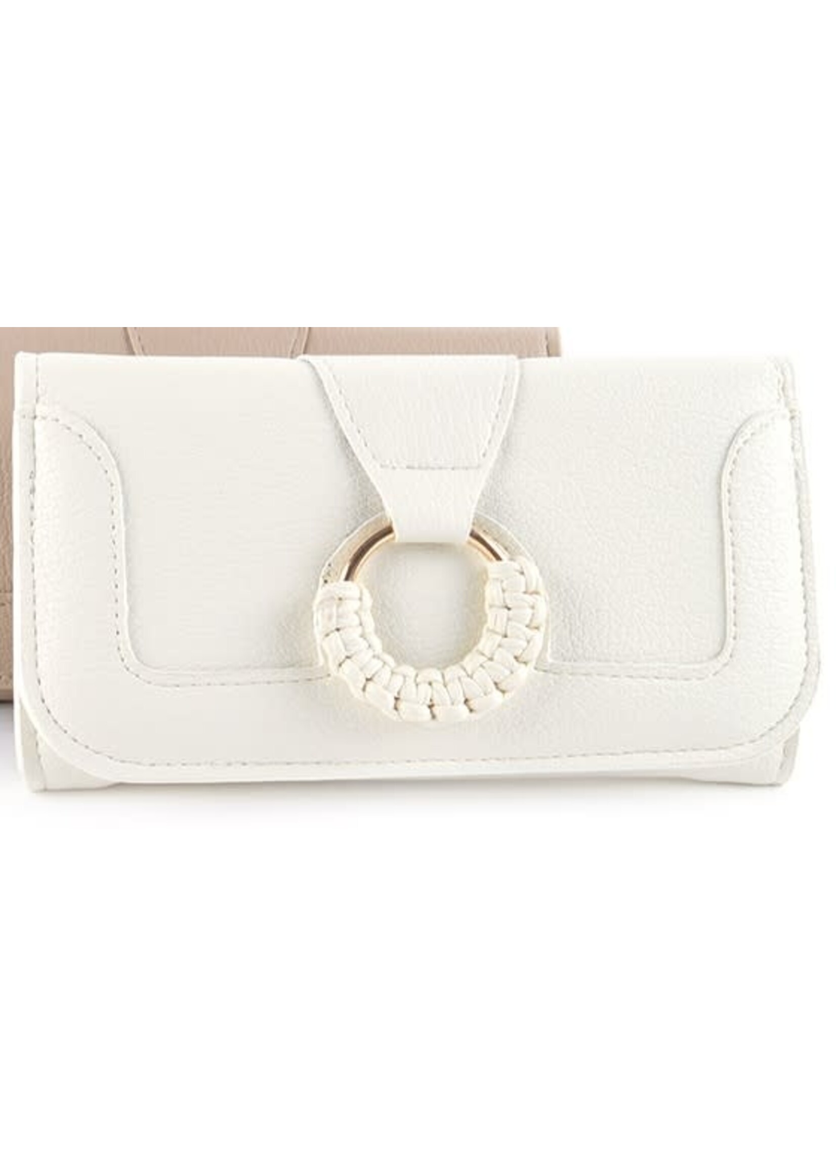 Tasje off white met een verstelbare en afneembare schouderband.