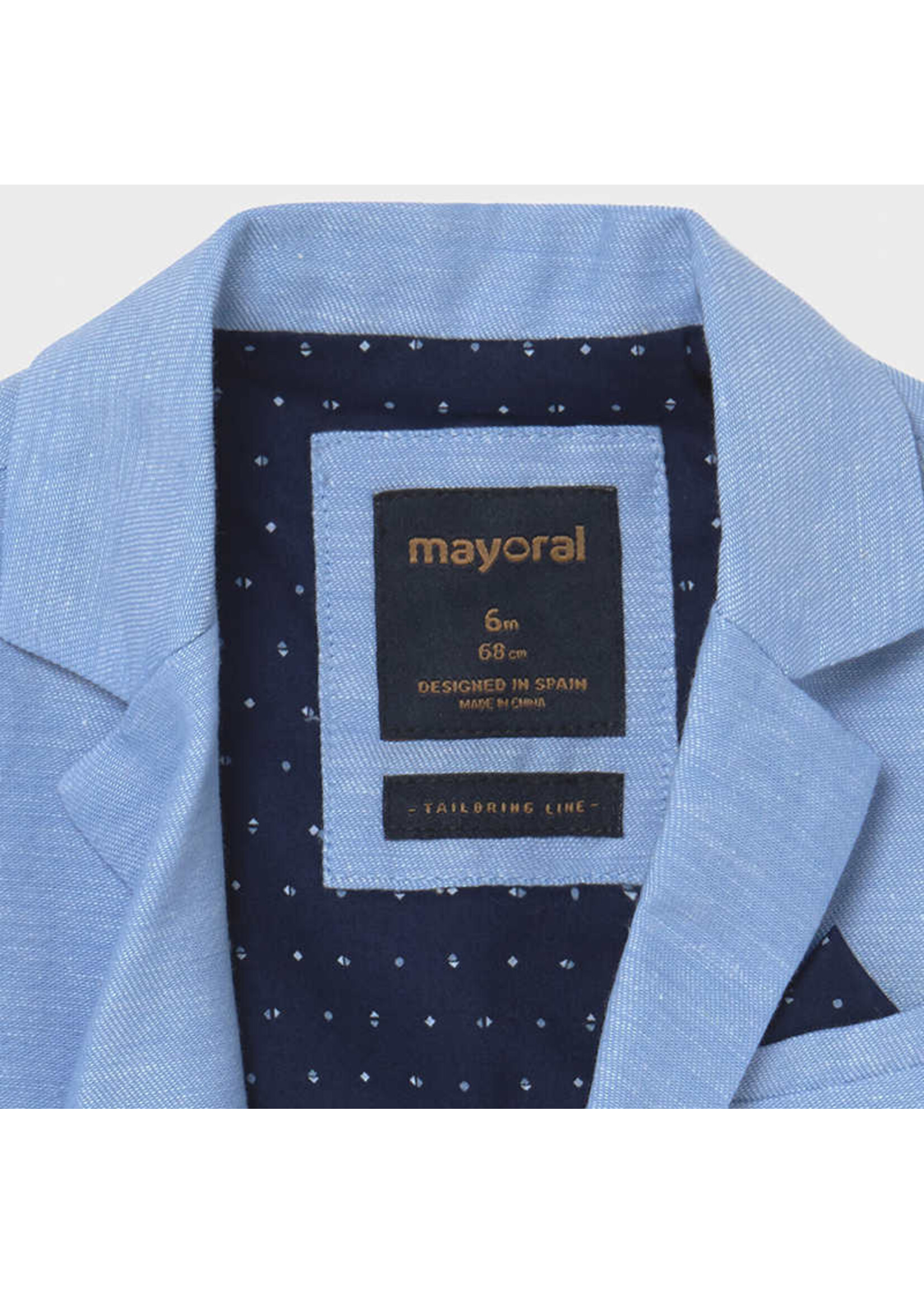 Mayoral Mayoral Formal linen blazer Lavender - 21 01402