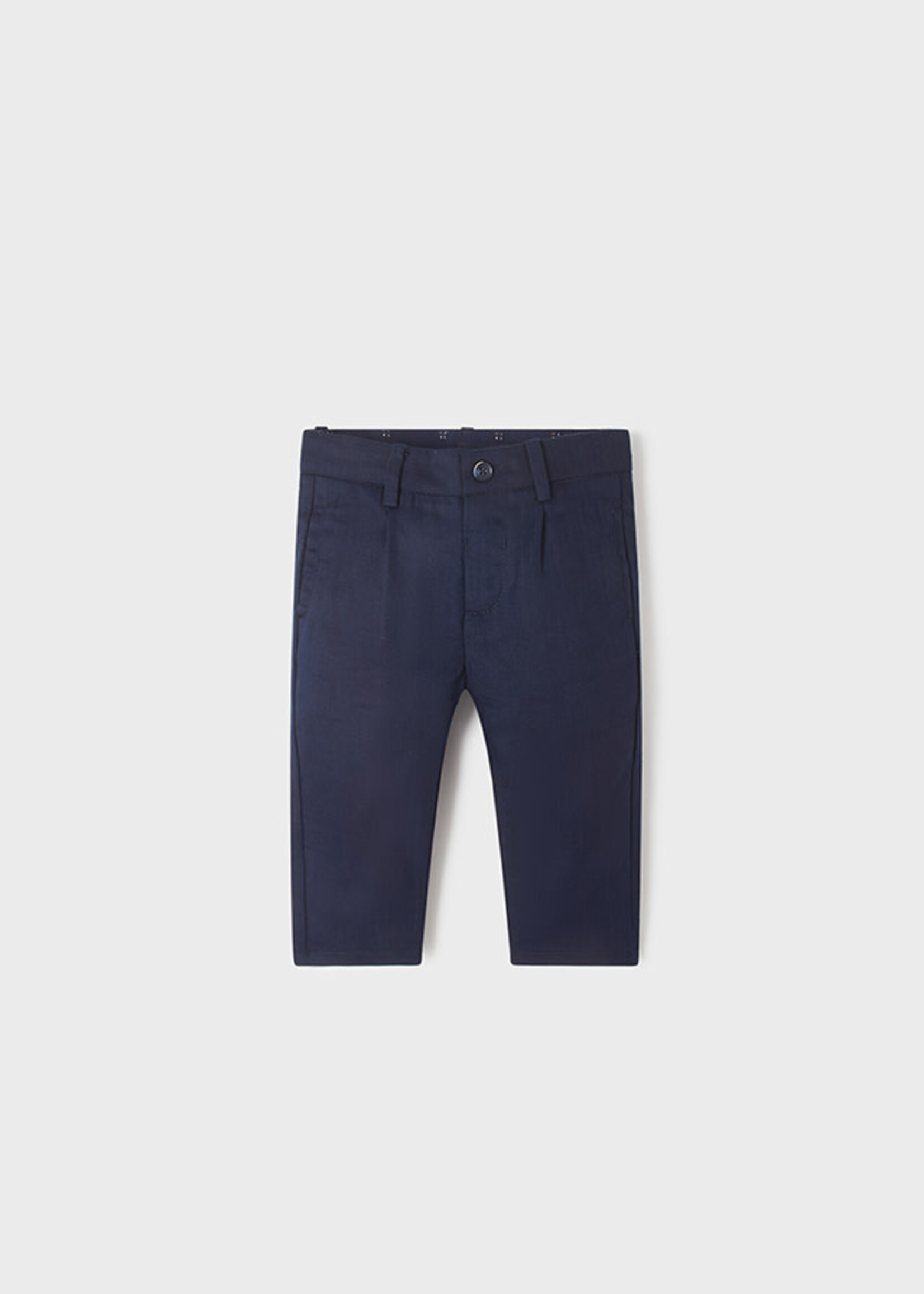 Mayoral Mayoral Dressy linen pants Navy - 22 01504