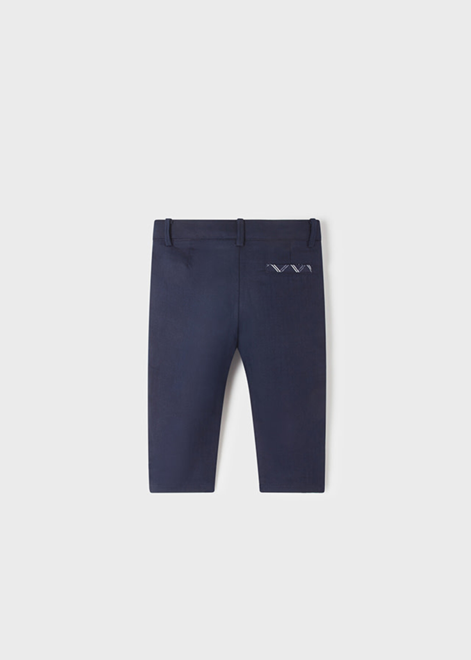 Mayoral Mayoral Dressy linen pants Navy - 22 01504