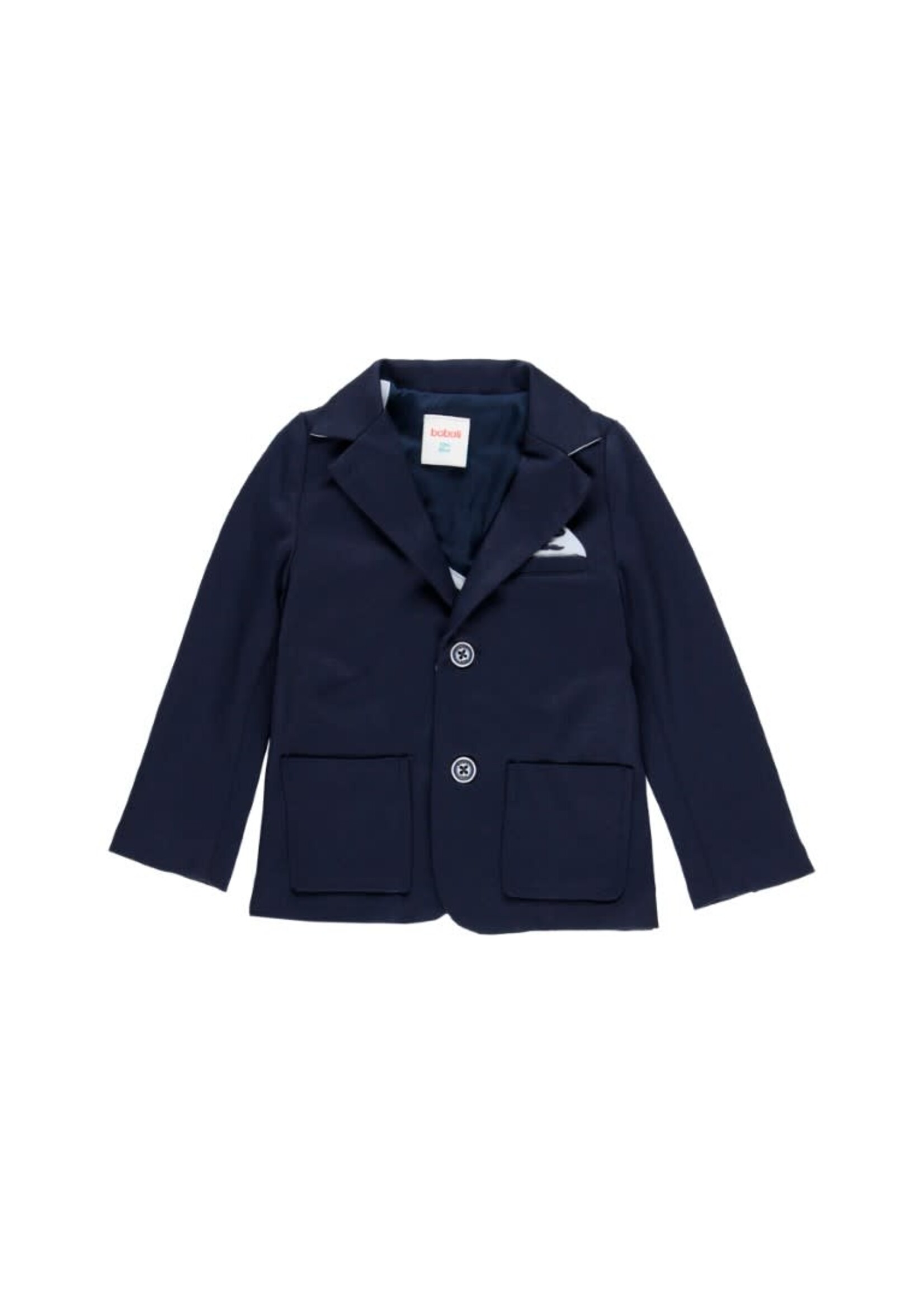 Boboli Knit blazer fantasy for baby boy NAVY 714147