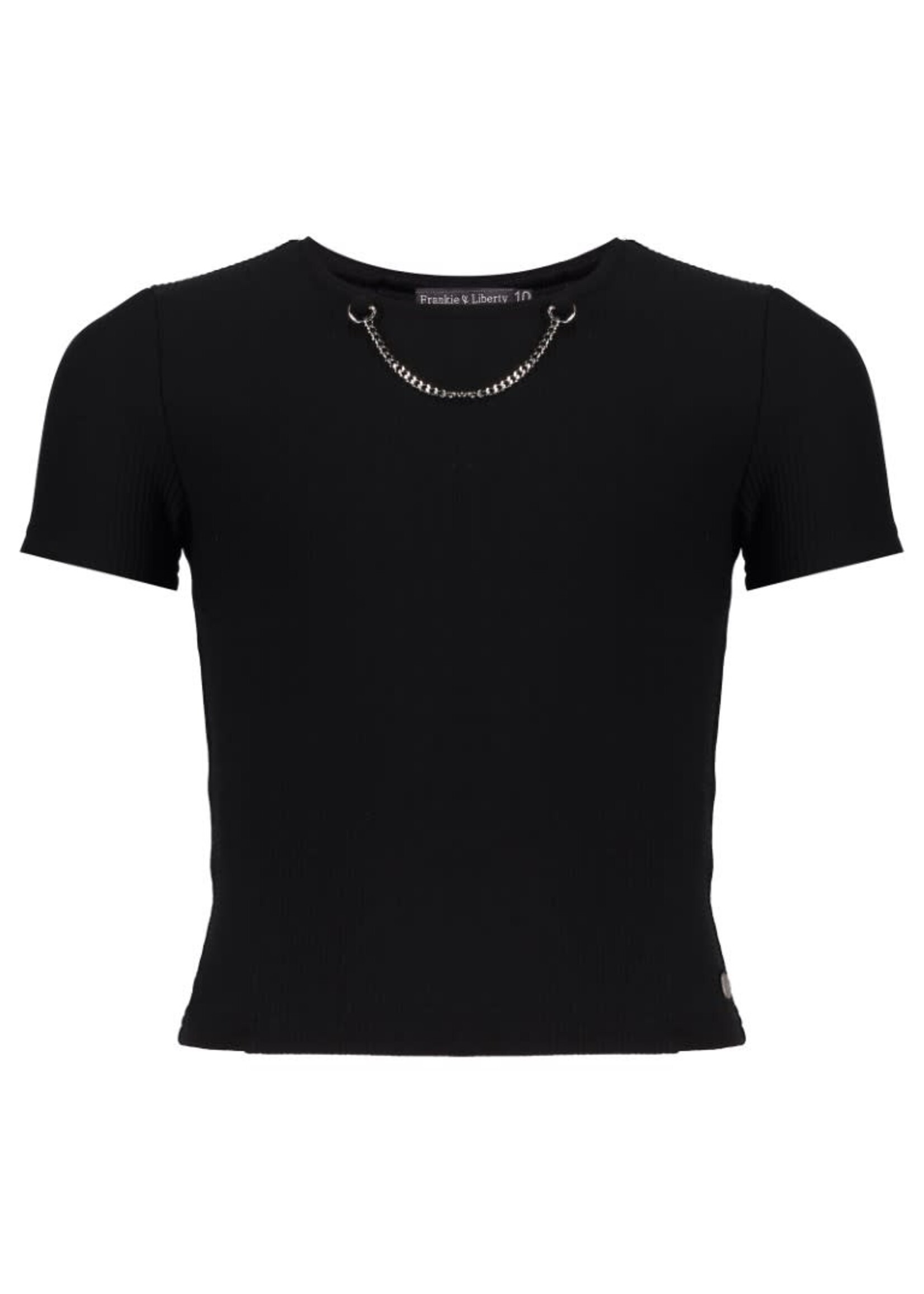 Frankie&Liberty Frankie&Liberty Mila Tee 03 BLACK-FL24116