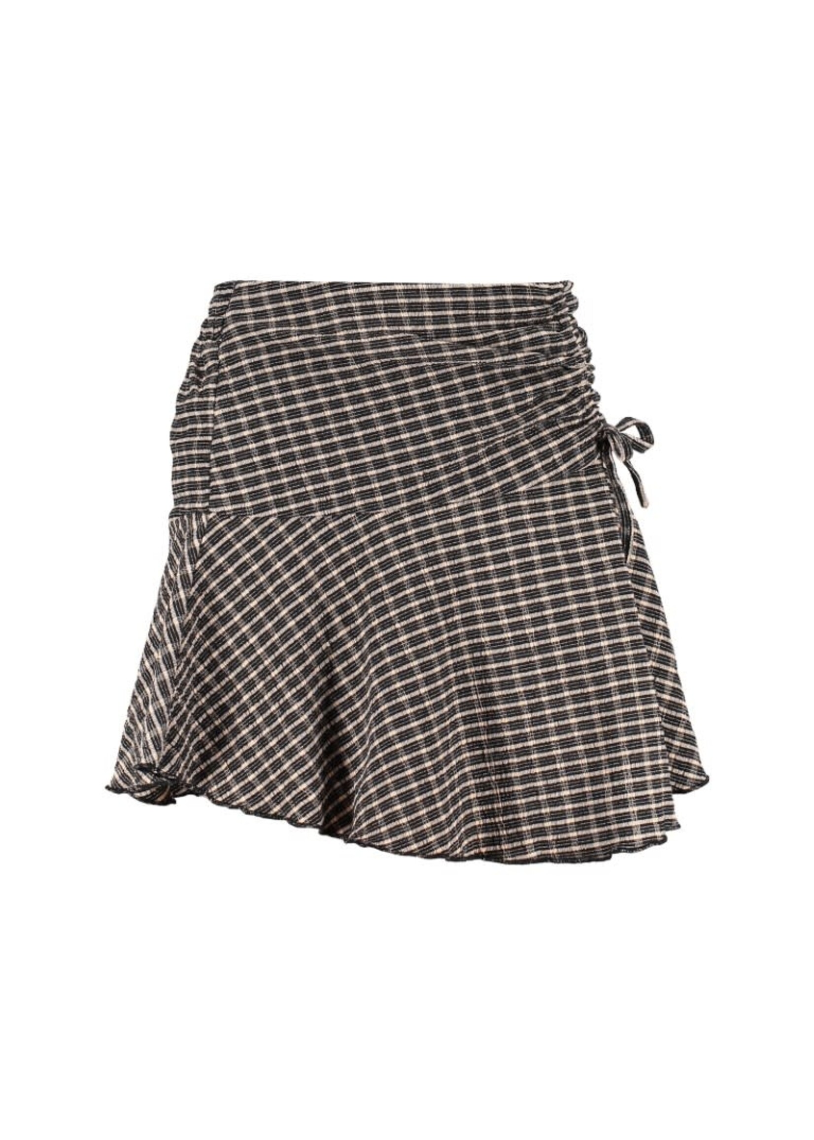 Frankie&Liberty Frankie&Liberty May Skort Fresh Apricot/ Black Check-FL24134