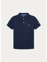 Hackett SMALL LOGO POLO 502OXFORD BLUE - HK561570