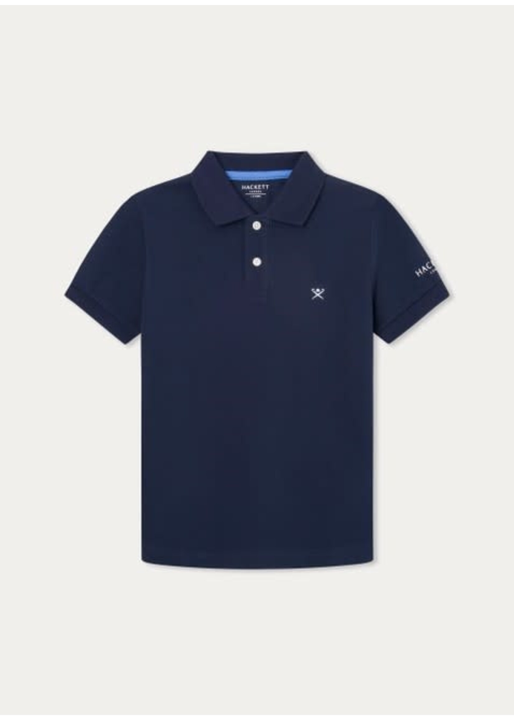 Hackett SMALL LOGO POLO 502OXFORD BLUE - HK561570