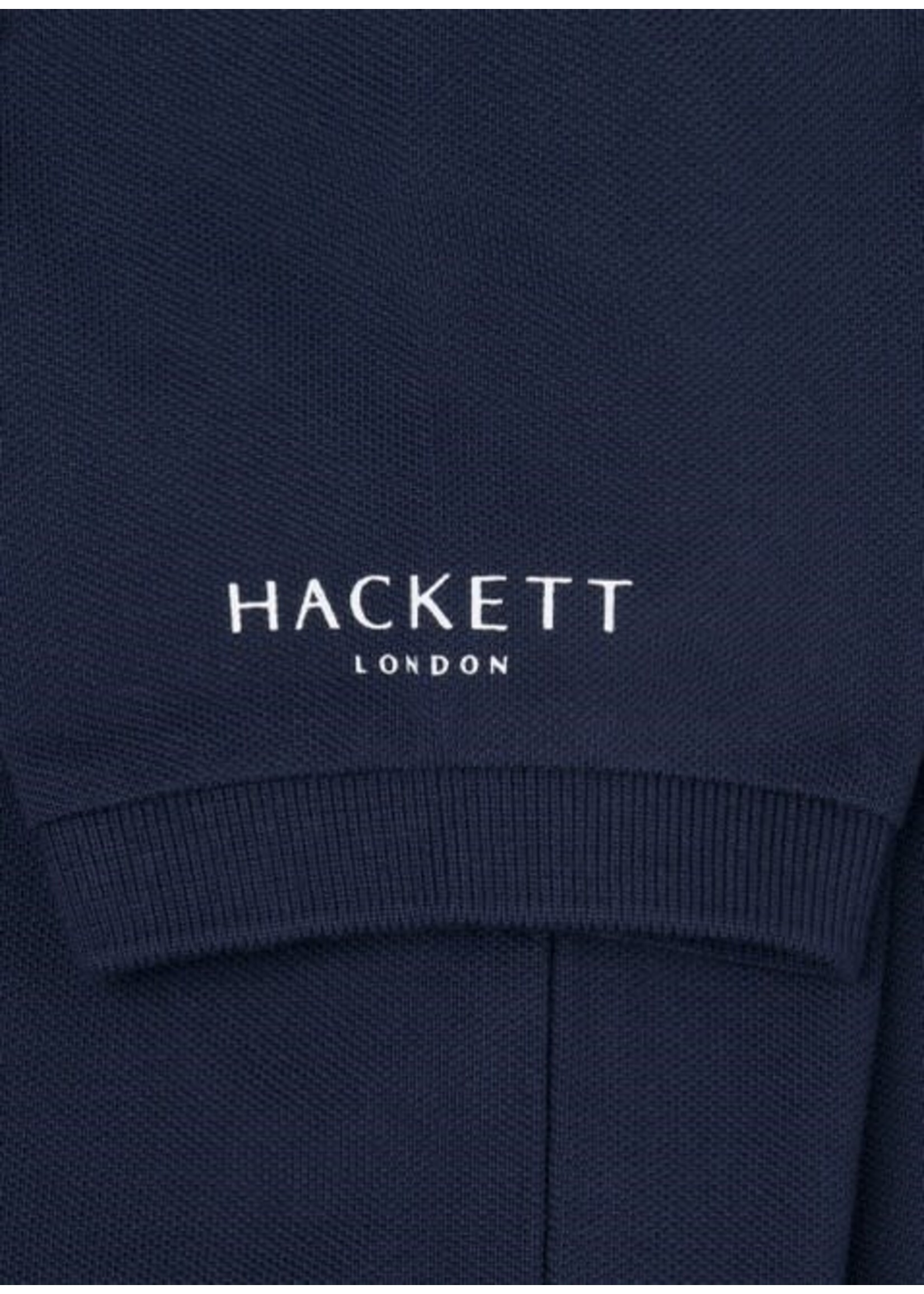 Hackett SMALL LOGO POLO 502OXFORD BLUE - HK561570