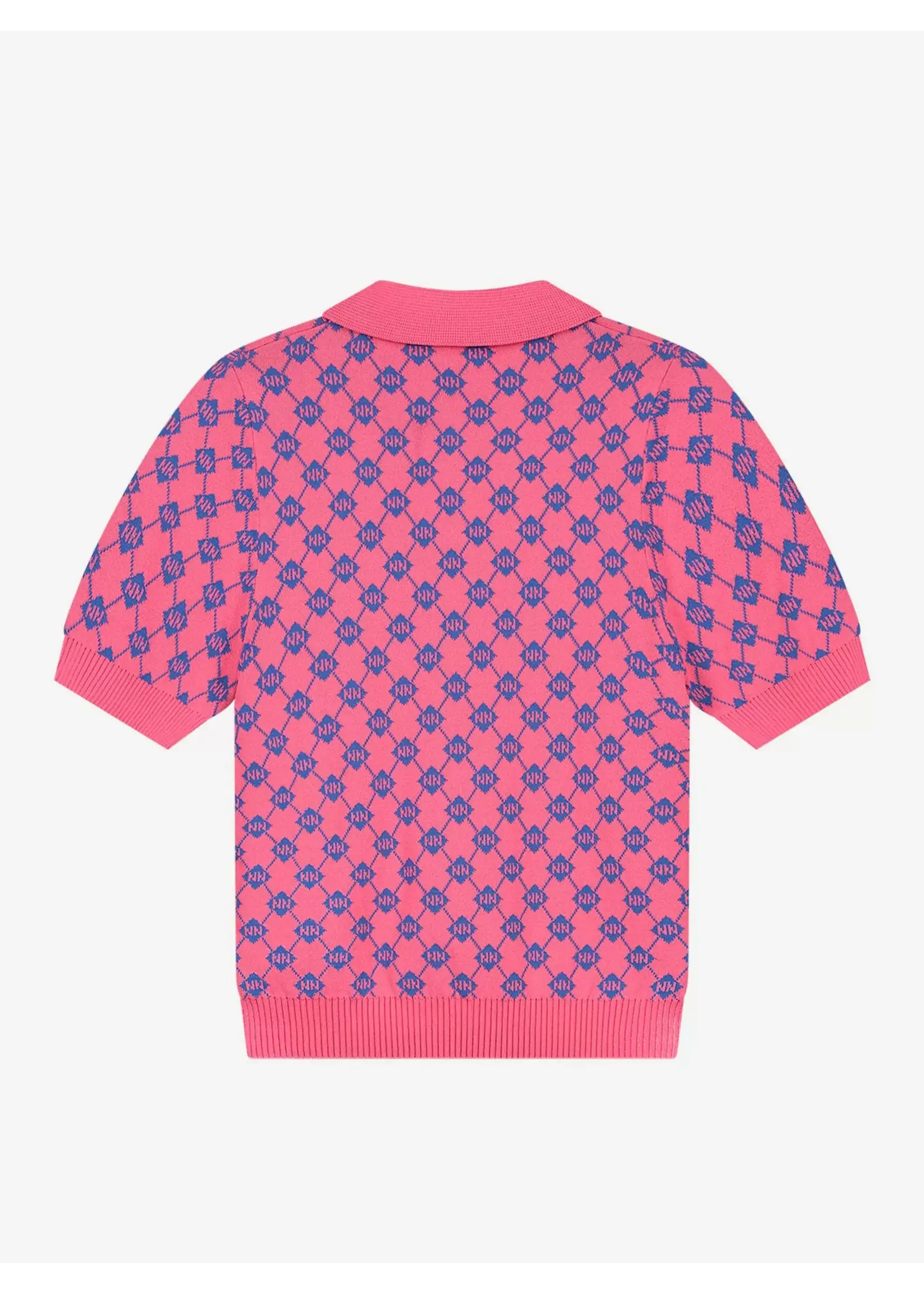 Nik&Nik Nik&Nik Goldie Polo Hot Pink G 7-694 2402