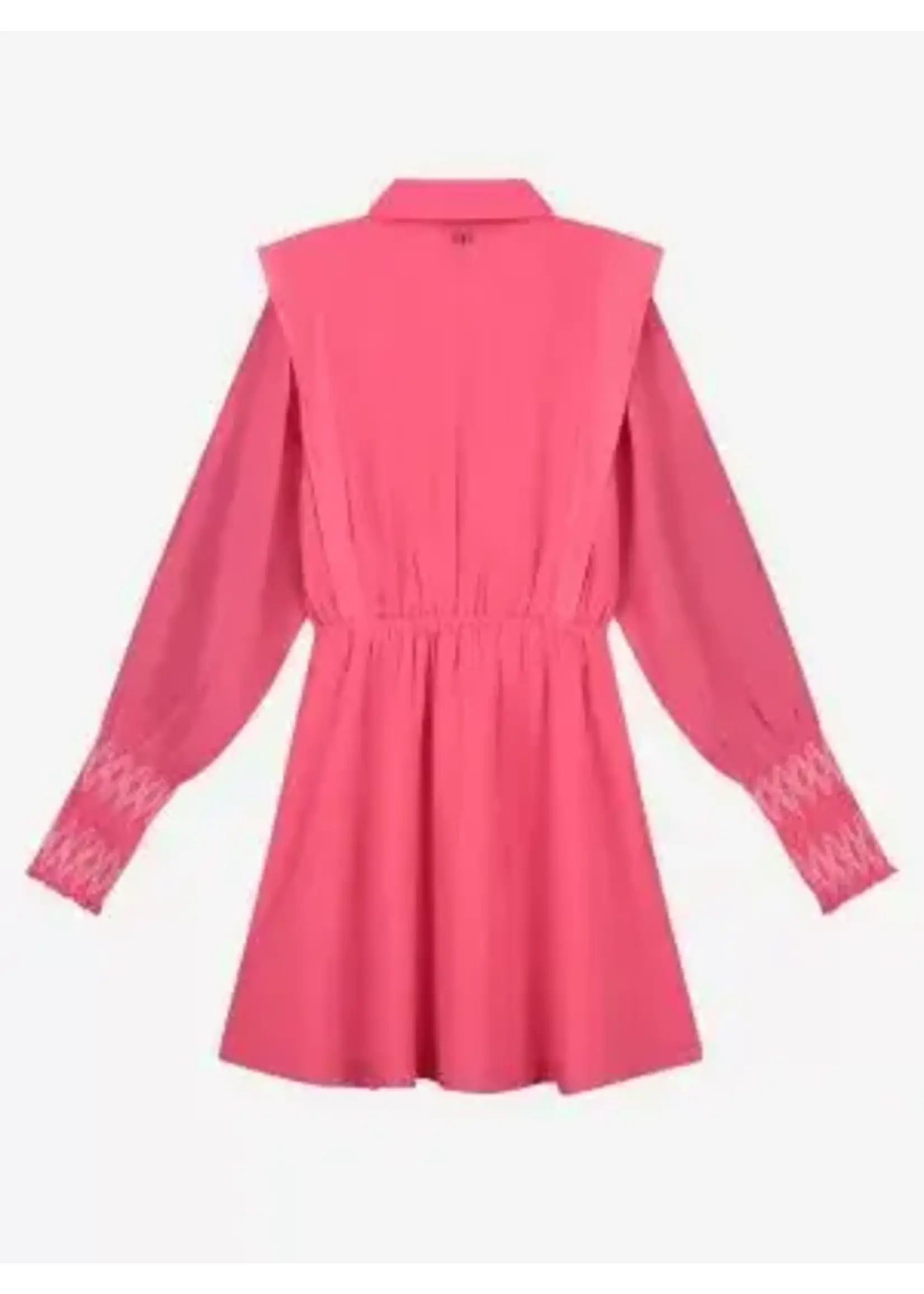 Nik&Nik Nik&Nik Laury Dress Hot Pink G 5-723 2402