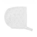 Babidu Babidu NARCISO KNIT BONNET WHITE-90374