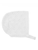 Babidu Babidu NARCISO KNIT BONNET WHITE-90374