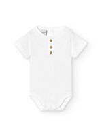 Babidu Babidu COTTON BODYSUIT WHITE-1111